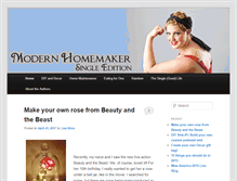 Tablet Screenshot of modernhomemakerse.com